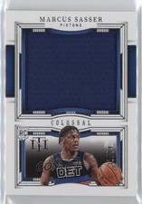 2023-24 National Treasures Colossal Rookie Materials 31/99 Marcus Sasser 12l9