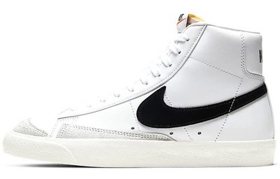 Nike Blazer Mid 77 White Black Women's - CZ1055-100 Size