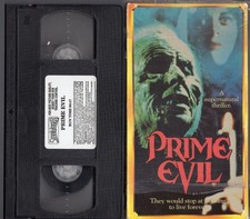 Prime Evil RARE R & G Video Edition 1988 Vintage VHS Devil Occult Horror