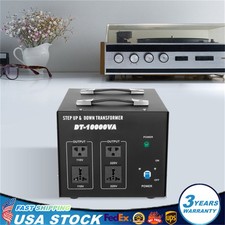 10000 Watt Voltage Converter Transformer Heavy Duty Step Up / Down 220V-110V New