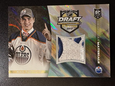 2013 Panini National Convention Nail Yakupov Draft Day Materials Holo Lava Flow