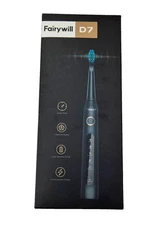 FAIRYWILL D7 Minuterie intelligente 5 Modes optionnels Sonic électrique brosse à dents noire