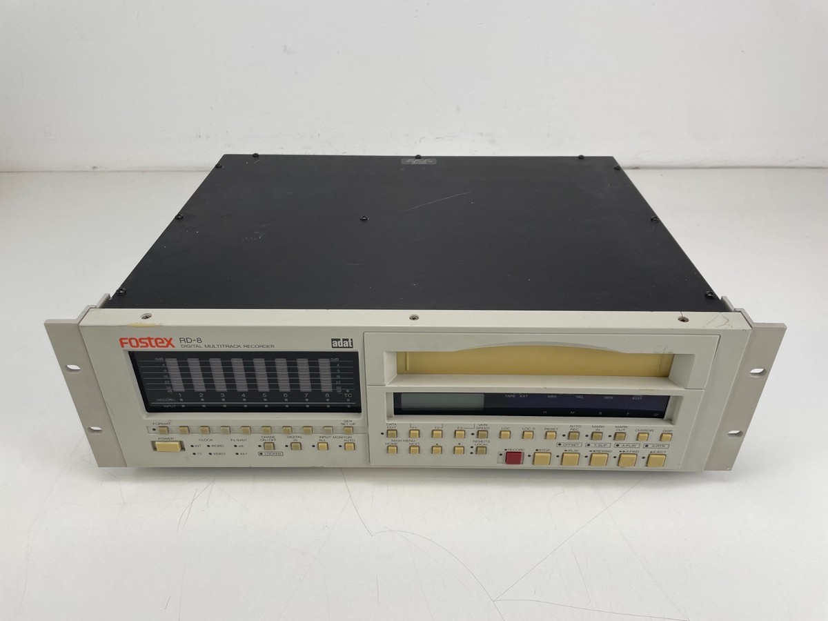 Fostex RD-8 ADAT 8-Track Digital Recorder – With Manual & 2 NOS