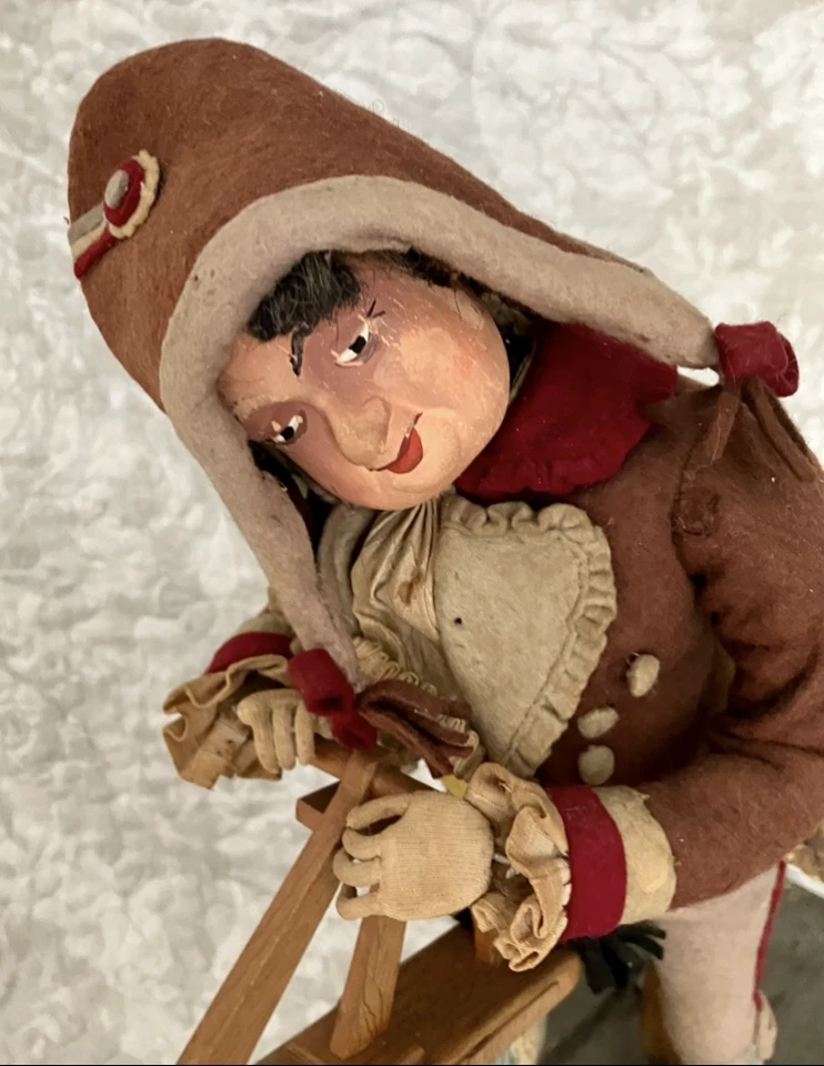 Rare ancien Jacobin sur son vélocipède - draisienne - cyclisme XIXème - Photo 3/4