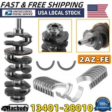 2AZFE 2AZ 2.4L Engine Crankshaft & Main Rod B...