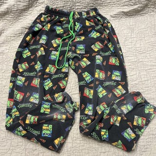 Vintage 90s Child Teenage Mutant Ninja Turtles TMNT Youth Large Sweatpants