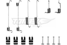 Zubehörsatz Bremsbacken TOMEX Brakes TX 40-71 für DNW FORD FOCUS 1 DAW DBW DFW