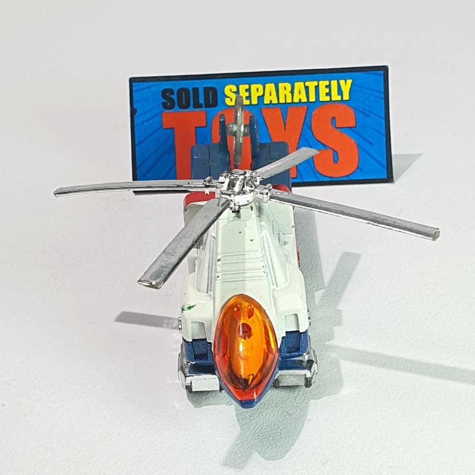 GoBots COP TUR FIGURE original 1983 Popy Bandai helicopter 100% COMPLETE Japan - Image 3 of 4