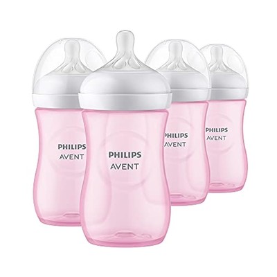 Philips Avent Natural Response Baby Bottle - 260ml Baby Feeding Bottle |