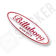 Classic Billabong Premium Surf Sticker Oval Surfing Surfboard VW Vintage Camper