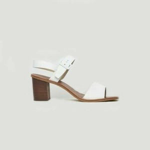 topshop white heeled sandals