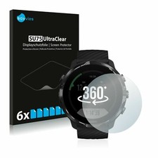 Suunto 7 Smart Watch, 6 x Transparent ULTRA Clear Screen Protector