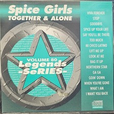 80 SPICE GIRLS     LEGENDS KARAOKE CDG DISC LOT UK