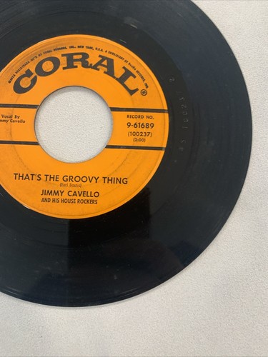 JIMMY CAVELLO (CAVALLO): Soda Shoppe Rock / Das ist das groovige Ding CORAL 45 U/MIN - Bild 9 von 9