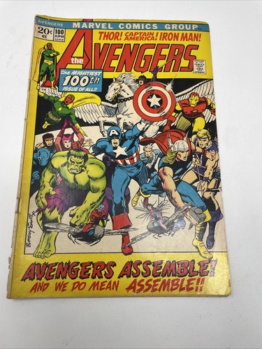The Avengers #100 (1972) vg barry windsor smith - Picture 23 of 23
