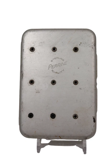 Perrine sterling quality box with vintage hand tied flies - Image 2 of 4