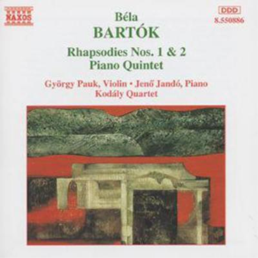 Bela Bartok Bartok: Rhapsodies Nos. 1 & 2 (CD) Album