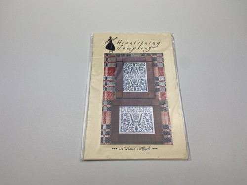 Heartstring Samplery A Weaver’s Shuttle Counted Cross Stitch Pattern 6P - 第 1/3 張圖片