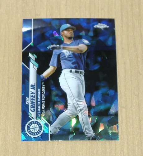 2020 Topps Sapphire Chrome Update base card Ken Griffey JR HRD #U-9