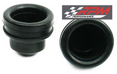 Rubber PCV Breather Grommets Plug Steel Valve Covers (2) SBC BBC 350 ...