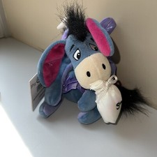 Disney Beanie Mini Bean Bag Plush-Eeyore Sugar Plum Fairy-Disney Store-NWT