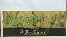 1930's/40's A & P Lima Beans Can Label  4 1/4 x 11 inches. 