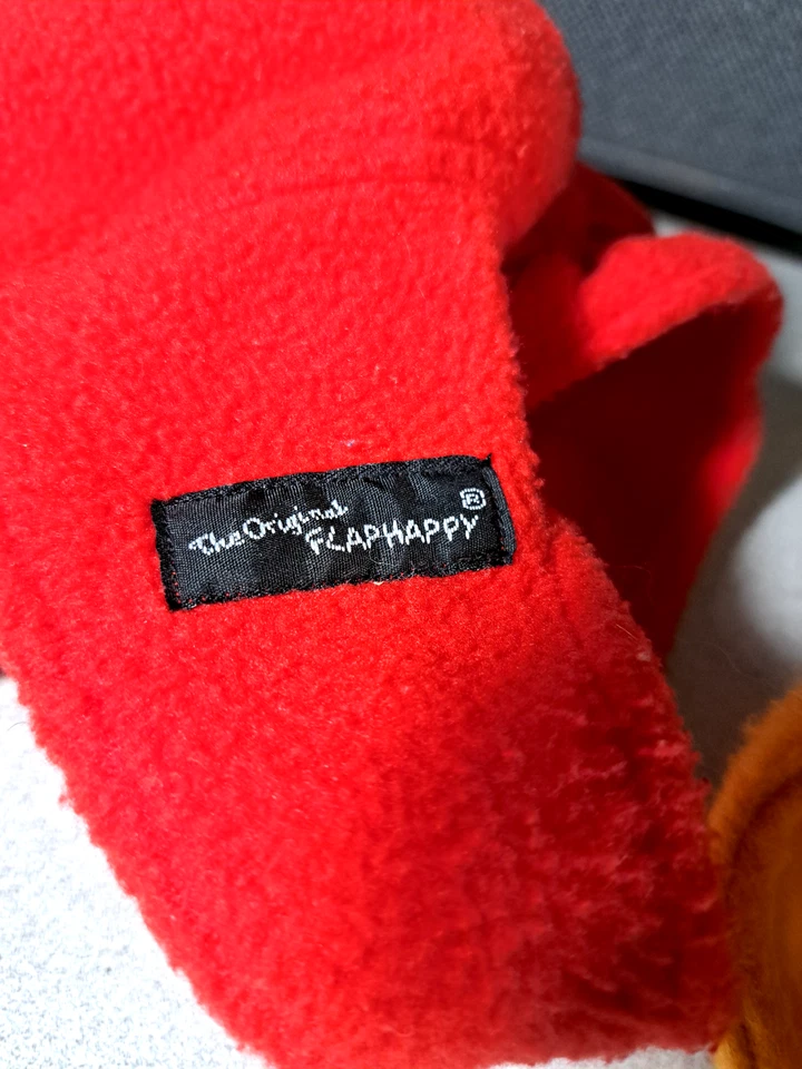 Sombrero de lana feliz con solapa original de colección 1987 y sombrero Winnie the Pooh #3850L316 Foto 3 de 4