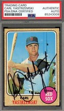 Carl Yastrzemski Cards, Rookie Card and Autographed Memorabilia Guide 36