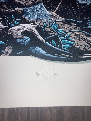 Aaron Horkey x Pushead Hyperstoic Variant Signed Numbered Limited