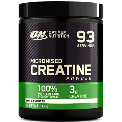 Creatine Powder 100% PURE - 317g - 93 SERVINGS - Muskelwachstum Energie Kreatin