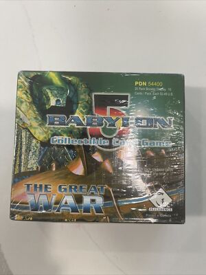 Babylon 5 The Great War CCG Booster Game Sealed Box | eBay