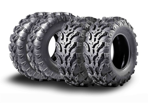 Mckinley Utv Atv Tires 25X8-12 & 25X10-12 6 Ply Full Set Super Mud Offroad X611