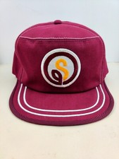 Vintage USA MADE Stauffers Farm Patch Trucker Hat Snapback Dad Cap