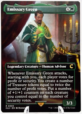 clue cards mtg Token by Frank Wiles Carnage Interpreter [Ravnica: Clue Edition]
