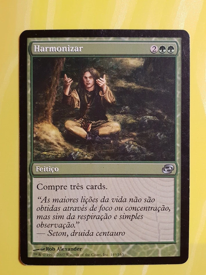 #619 | HARMONIZE (PT×3 FR×1)(PACK 4) MTG 2007 PLANAR CHAOS - Image 4 of 4