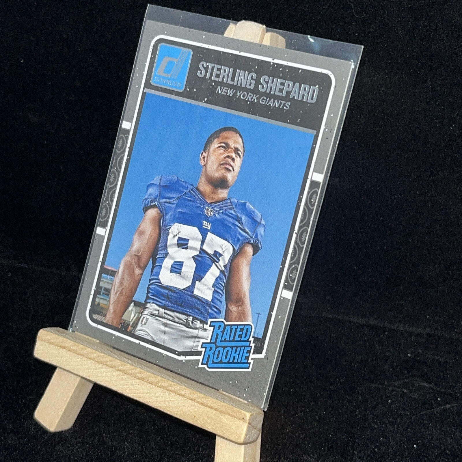 2016 Donruss Optic - Rated Rookie Holo #194 Sterling Shepard (RC)