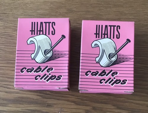 200 X 10mm Cable Clips