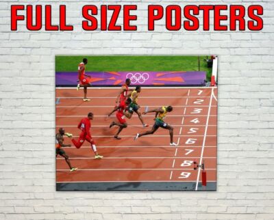 Usain Bolt Foto/Poster bis 30 Zoll