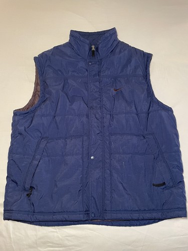 Vintage Nike White Tag Navy Blue Puffer 