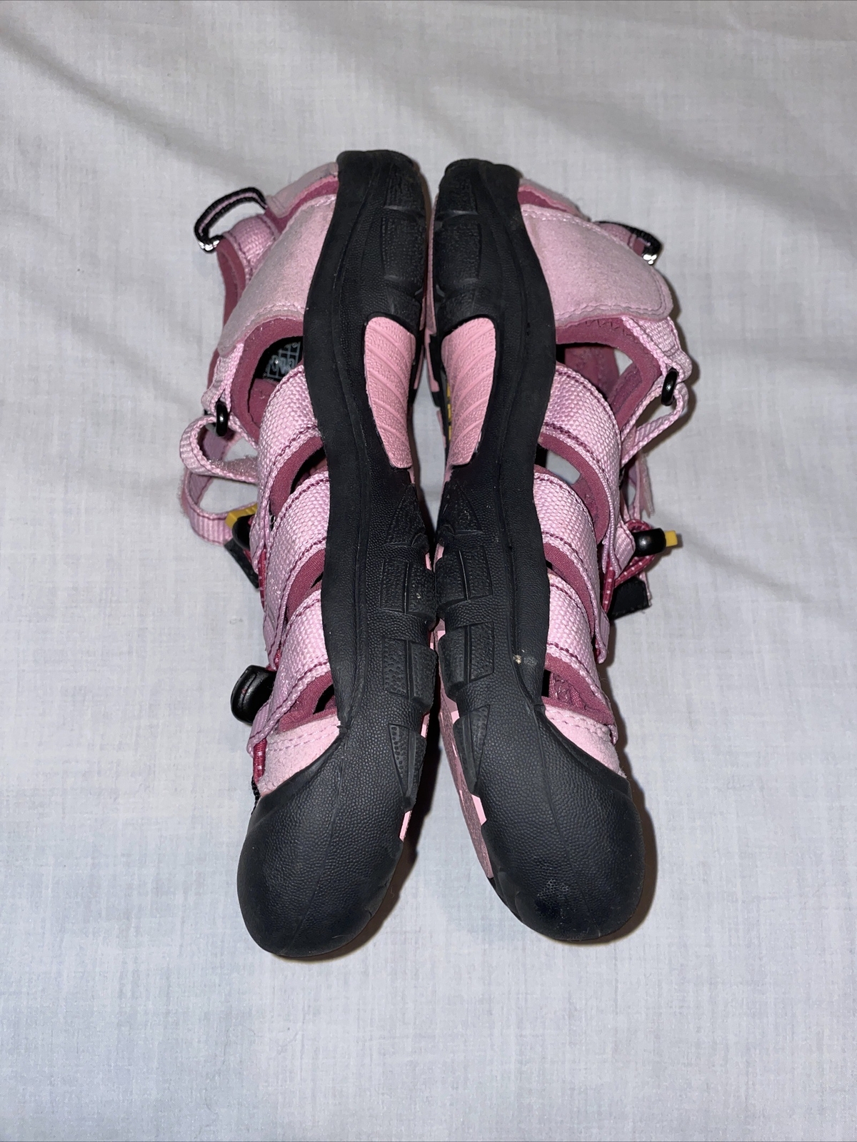 Sandali donna Keen acqua taglia 5 tessuto rosa medio cinturino cinch impermeabili