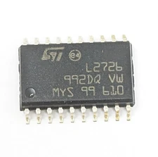 1pc L2726 |LOW DROP DUAL POWER OPERATIONAL AMPLIFIER | 28V | 1A | SO20| STM