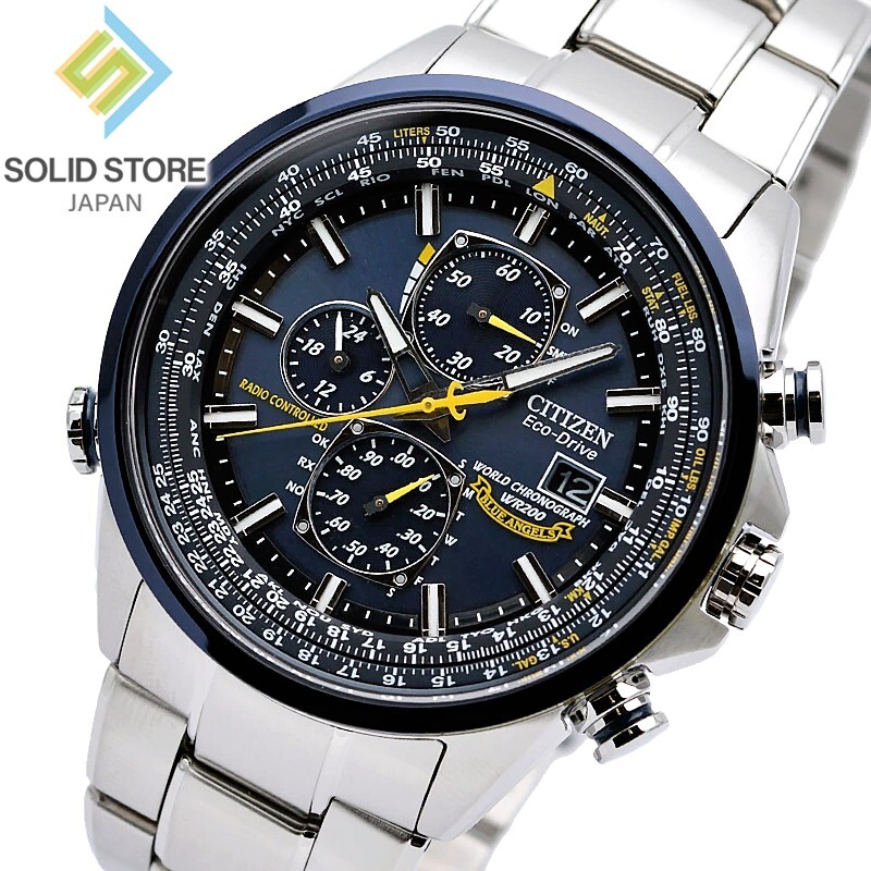 CITIZEN プロマスター スカイ AT8020-54L CITIZEN PROMASTER Sky AT8020-54L Blue Angels Eco-Drive Radio Solar