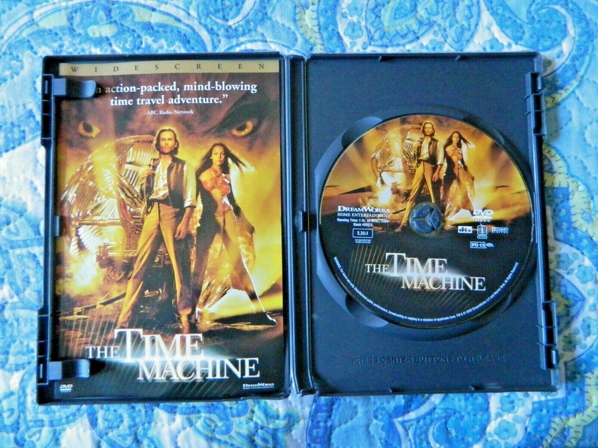 The Time Machine DVD 2002 Widescreen Guy Pearce Jeremy Irons
