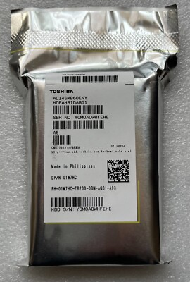 1W7HC DELL TOSHIBA HARD DRIVE HDD SAS AL14SXB60ENY 2.5'' 600GB 12G 15K 1W7HC