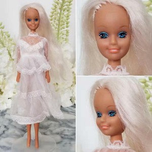barbie white hair