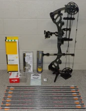 Loaded Right Hand Bowtech Carbon One Bow Package-25.5 to 30.5", 50 to 60 lb