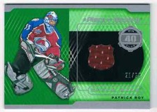 2018-19 UPPER DECK A PIECE OF HISTORY WIN 40 CLUB PATRICK ROY JERSEY 1 COLOR