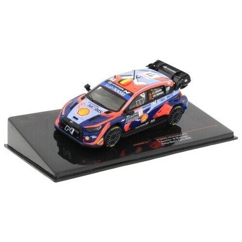 Miniature IXO 1/43 Hyundai I20 N Rallye Monte Carlo 2023 - Neuville/Wydaeg