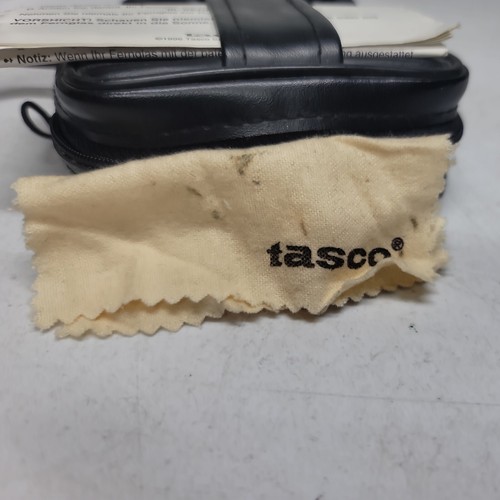 Tasco 8x21 #165RB Compact Rubber Armored Binoculars with Original Case Instruct - Picture 7 of 7