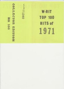 WRIT-Milwaukee, WI-Original Top 40 Radio Station Top Hits of 1971 Music Survey